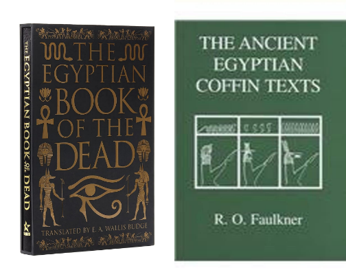 Ancient Egyptian Books of the Soul cover photo collage
