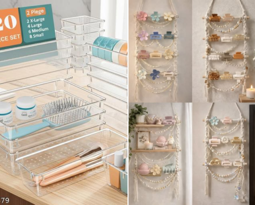 Jewelry Organization & Storage cover photo collage