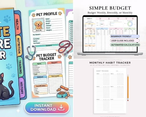 Digital Products Recs❤️ cover photo collage