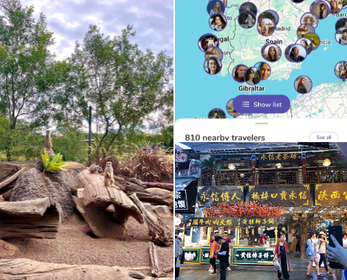 Becoming My Own Favorite Travel Buddy: Female Solo Travel + Solo Group Travel cover photo collage