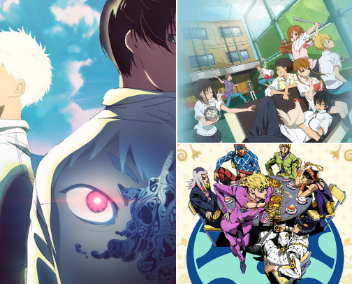 My anime recommendations cover photo collage