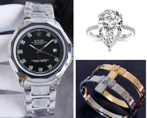 Jewlery cover photo collage
