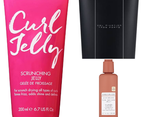 Curly/ wavy hair products cover photo collage