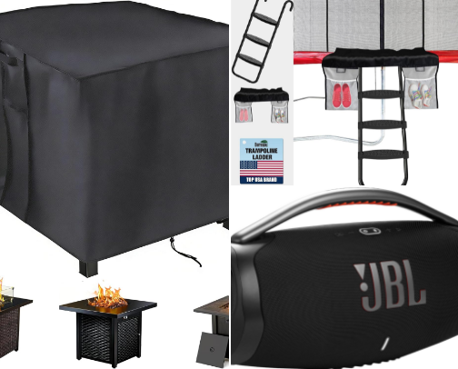Outdoor Accessories-  Target, Walmart, Amazon, and Wayfair cover photo collage