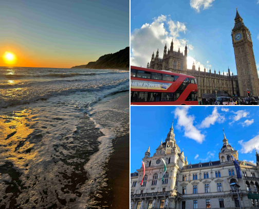 Europe - places that I love cover photo collage