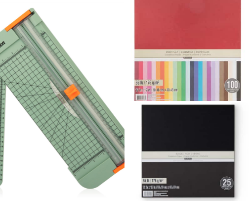 Scrapbooking items cover photo collage