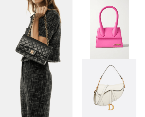 Designer Bags for Timeless Style and Glamour cover photo collage