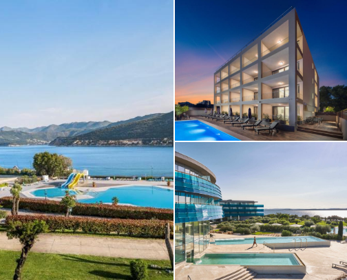 Best location for visit in Croatia cover photo collage