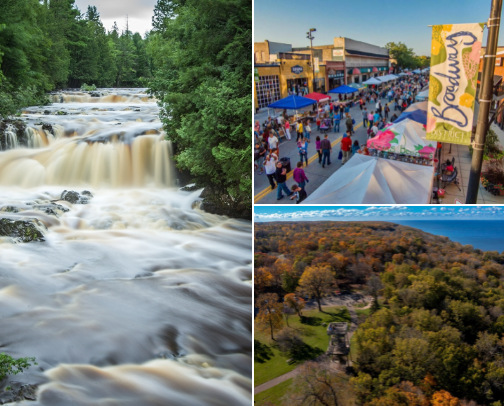 what to do in wisco! cover photo collage