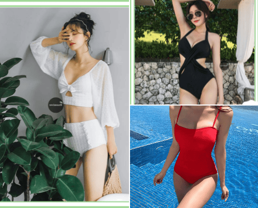 Swimsuit Bikini cover photo collage