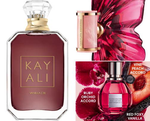 Luxury perfumes must have. cover photo collage