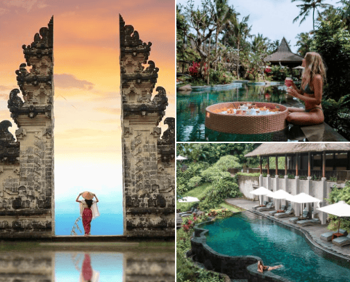 Wonderland Indonesia-the Land of the Gods - Bali, Denpasar cover photo collage