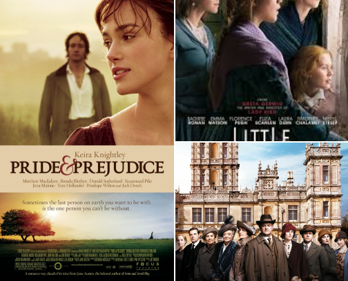 Top Period Dramas — Best Comfort Watches | Movies & TV cover photo collage