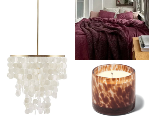 Trendy home decor cover photo collage