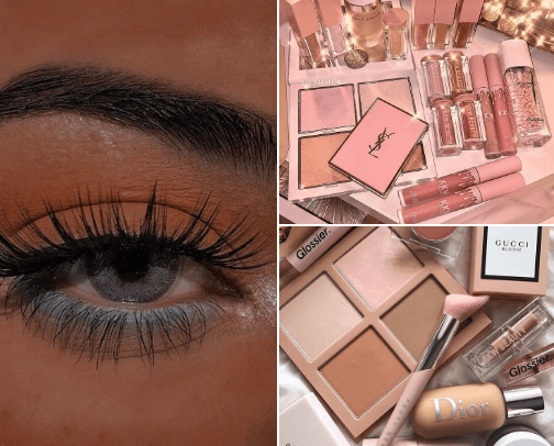Make-up 💄 cover photo collage