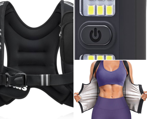 Hot girl walk essentials 🔥 cover photo collage