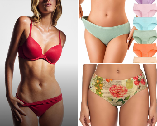 Comfortable Undies for Long Days Out cover photo collage