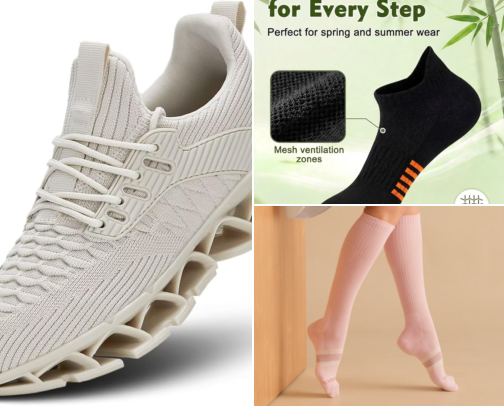Comfortable Travel Finds for Long Days Out. cover photo collage