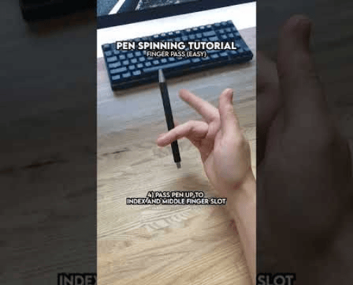 Pen Spinning Tutorials ✍️🌀 cover photo collage
