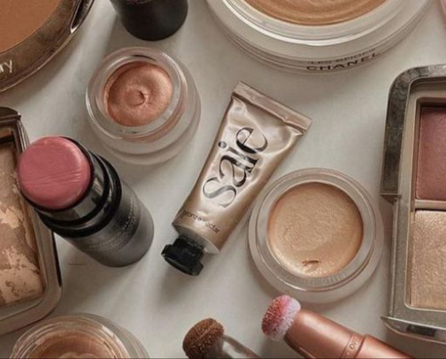 Make-Up Essentials cover photo collage