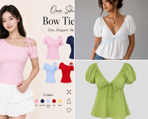 Cheap Tops for my Girlie Pops Out There!! cover photo collage
