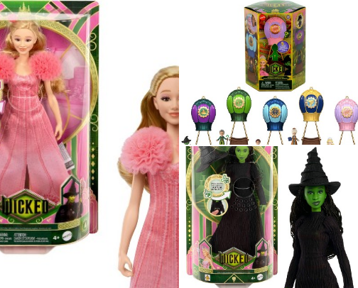 Wicked for Good Gifts, Toys & Outfits for Glinda & Elphaba Fans cover photo collage