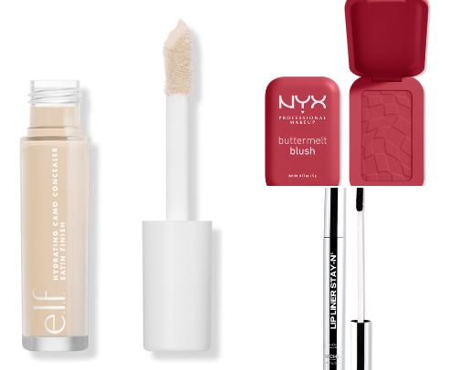 affordable makeup product cover photo collage