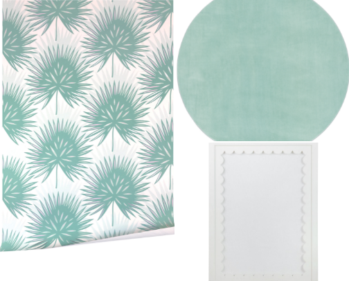 Palm Beach Inspired Kids Room cover photo collage