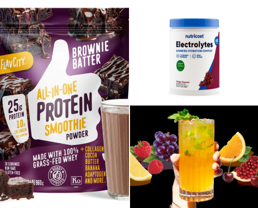 Supplements I use while I’m on a health journey. cover photo collage