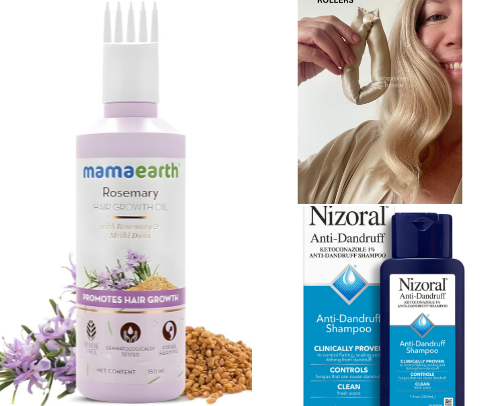 Haircare on budget cover photo collage