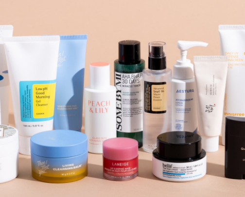 Skin Care cover photo collage