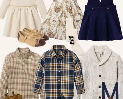 The cutest outfits for Thanksgiving or fall family photos! 😍✨ cover photo collage