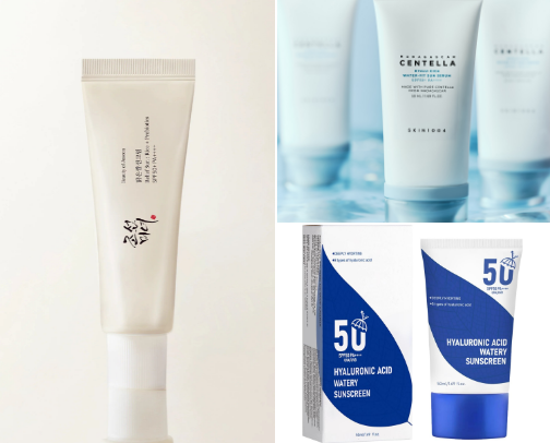 Best Sunscreens for Oily Skin 🔥 cover photo collage