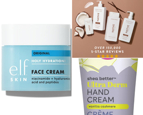 My favorite beauty recs cover photo collage