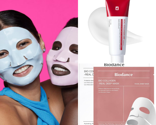 Top face masks and face creams 👌🏼 cover photo collage
