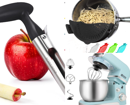 Life is easier with these kitchen gadgets🍴 cover photo collage