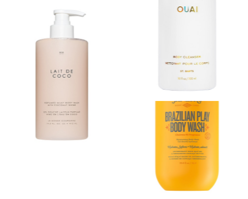 Body hygiene cover photo collage