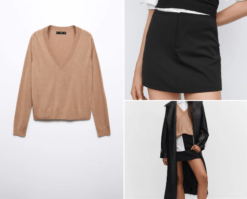 Back to school outfit  🎒 MNG cover photo collage