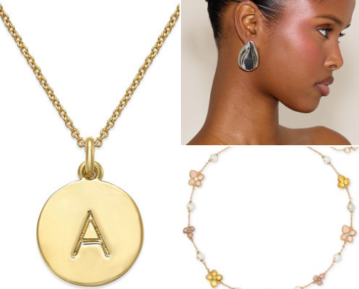 Jewelries cover photo collage