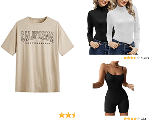 Amazon must haves clothing editon!! cover photo collage