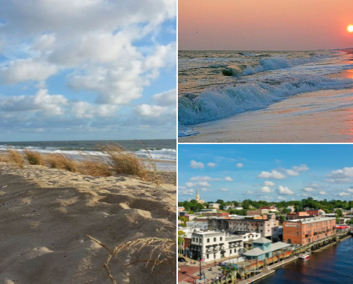 East Coast Beaches we LOVE cover photo collage