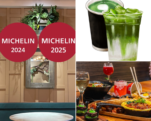 Food - around sf, desserts, drinks, restaurants cover photo collage