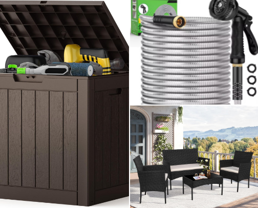 Outdoor Finds That Make Your Life Easier (Backyard, Patio, & Garden) cover photo collage