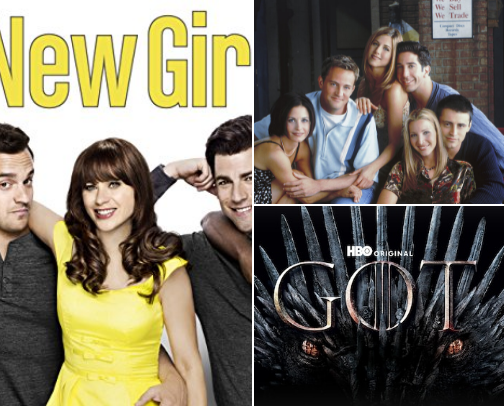 Binge worthy TV shows! cover photo collage