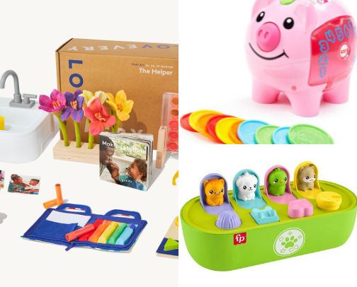 Baby/Toddler toys cover photo collage