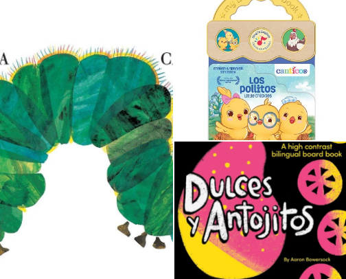 Bilingual Baby: My Favorite Spanish-Language Books & Toys cover photo collage