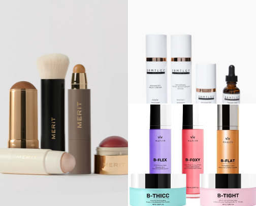 Skin Care & Makeup cover photo collage