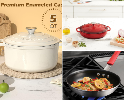 Pots, Pans & Stove-Top Essentials 👩🏻‍🍳 cover photo collage