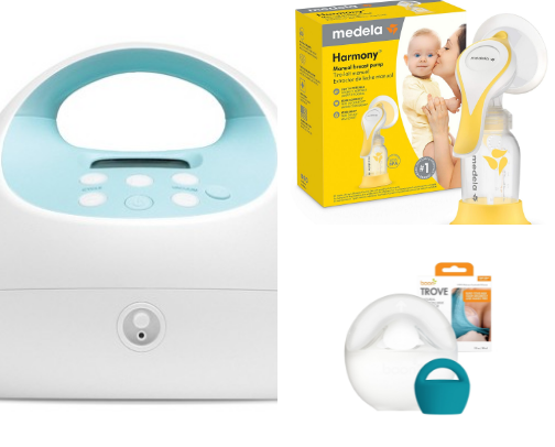 Breastfeeding and Pumping Essentials cover photo collage