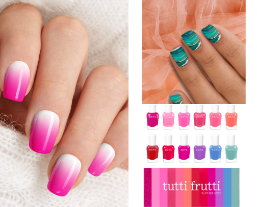 Easy Summer Nails cover photo collage